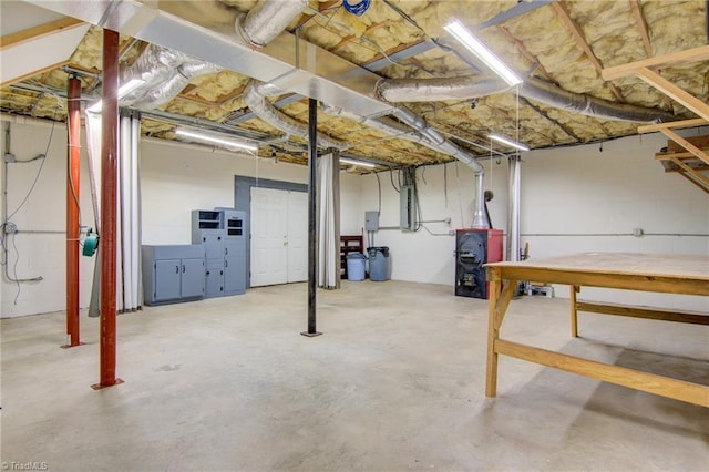 4962 Serenity Ln, Granite Falls, NC 28630 - unfinished basement featuring electric panel