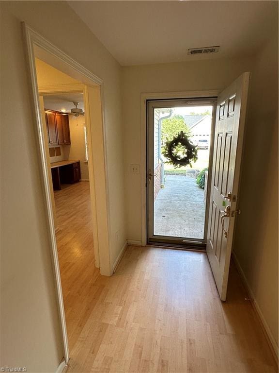 135 Plantation Place Ln, Mount Airy, NC 27030 - doorway featuring light wood-type flooring