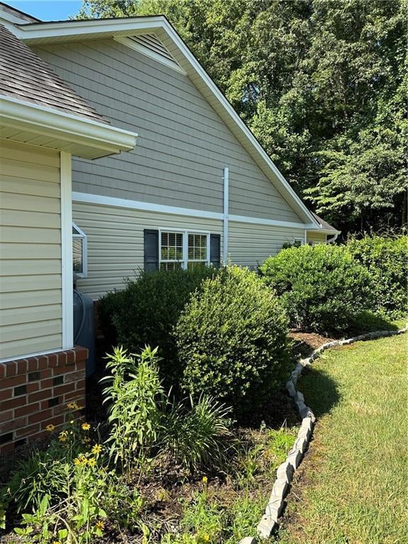 135 Plantation Place Ln, Mount Airy, NC 27030 - view of home's exterior with a shingled roof