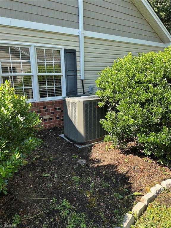 135 Plantation Place Ln, Mount Airy, NC 27030 - exterior view of a central AC unit