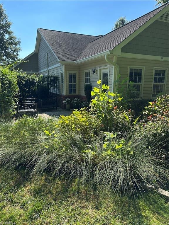 135 Plantation Place Ln, Mount Airy, NC 27030 - view of side of home with a shingled roof