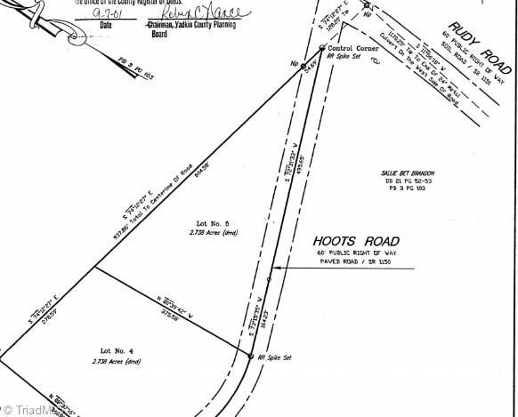 00 Hoots Rd, Yadkinville NC, 27055 land for sale