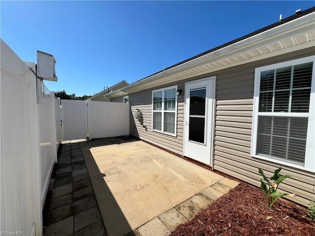 111 Braewyck Ln, King, NC 27021 - fenced backyard featuring a patio