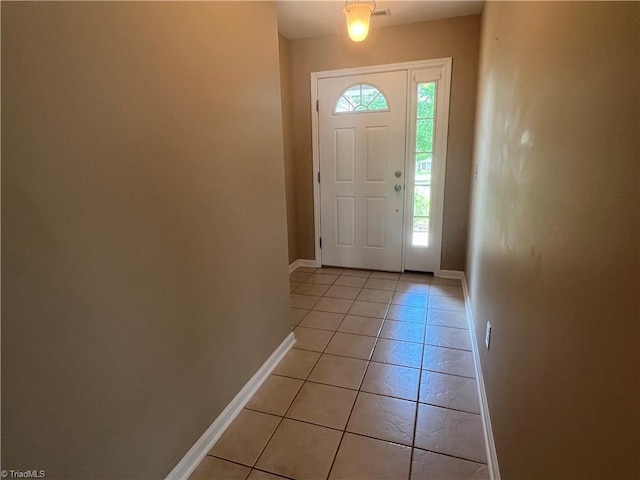 111 Braewyck Ln, King, NC 27021 - foyer entrance with light tile patterned flooring and baseboards
