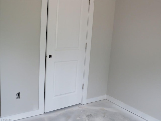 view of closet