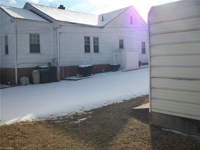 view of rear view of house