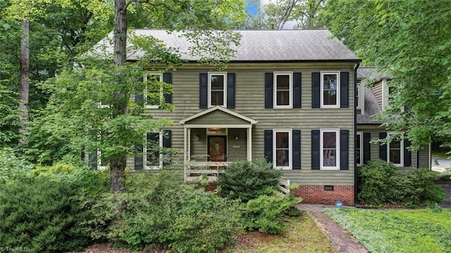 6400 Muirfield Dr, Greensboro, NC 27410 - colonial inspired home with roof with shingles