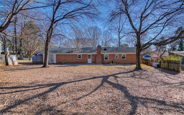 view of rear view of house