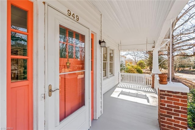 view of entrance to property