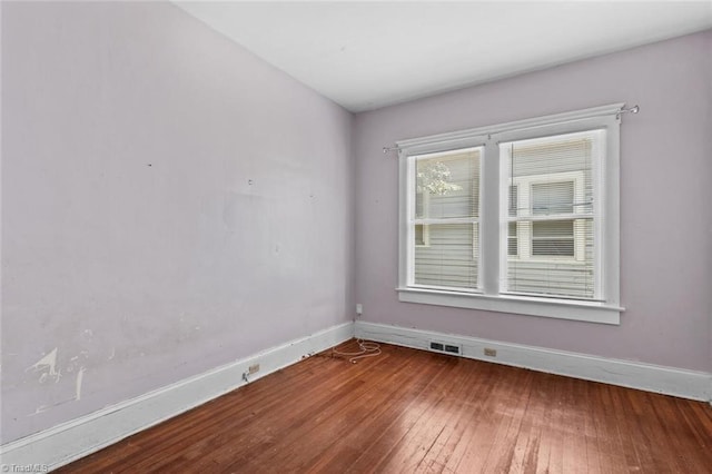 524 Horah St, Salisbury, NC 28144 - empty room with hardwood / wood-style flooring and baseboards