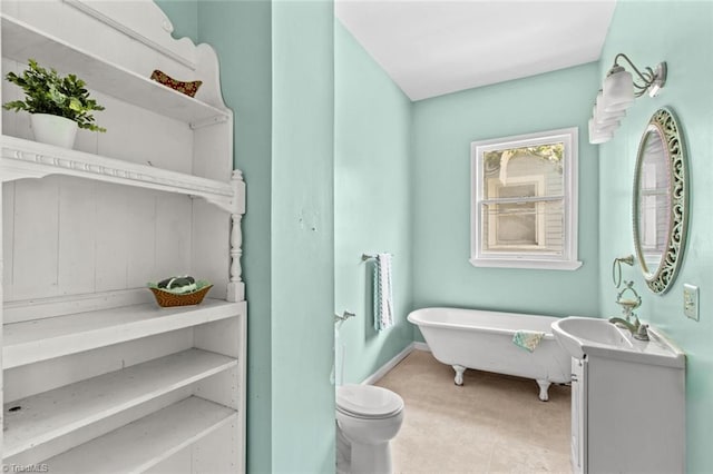 524 Horah St, Salisbury, NC 28144 - bathroom with a freestanding tub and vanity