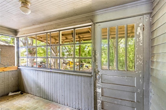 524 Horah St, Salisbury, NC 28144 - view of unfurnished sunroom