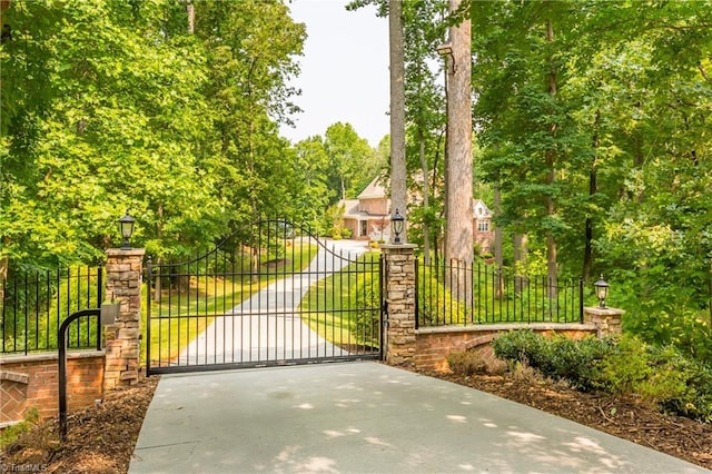 view of gate