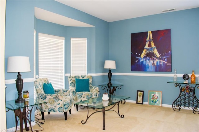 3029 Zacharys Keep Ct, Winston-Salem, NC 27103 - living area featuring carpet flooring and baseboards