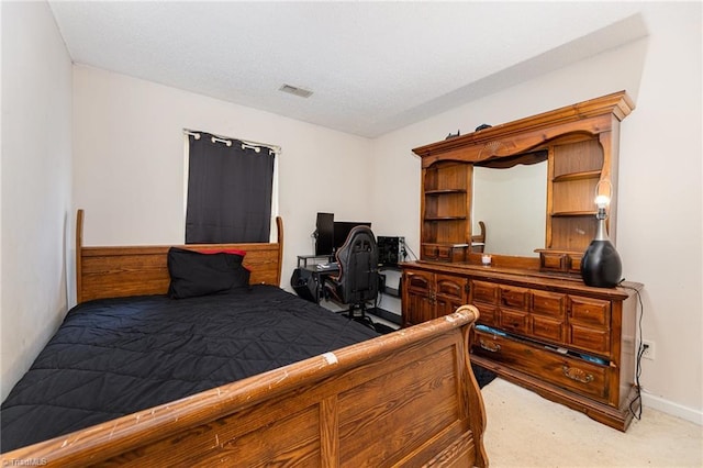 3902 Elizabeth Glen Way, Jamestown, NC 27282 - bedroom featuring light colored carpet, a desk, and baseboards