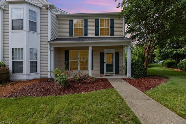 3902 Elizabeth Glen Way, Jamestown, NC 27282 - view of front of home featuring a yard and a porch