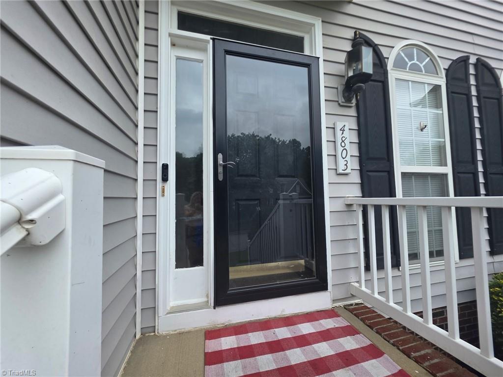 4803 Tenby Dr, Greensboro, NC 27455 - view of entrance to property