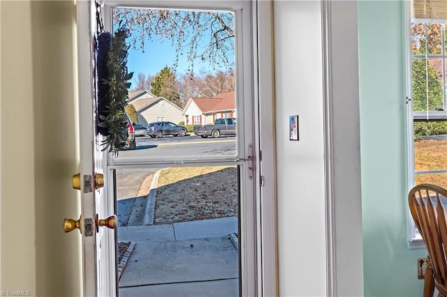 view of doorway