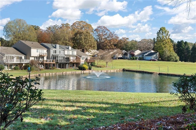 property view of water