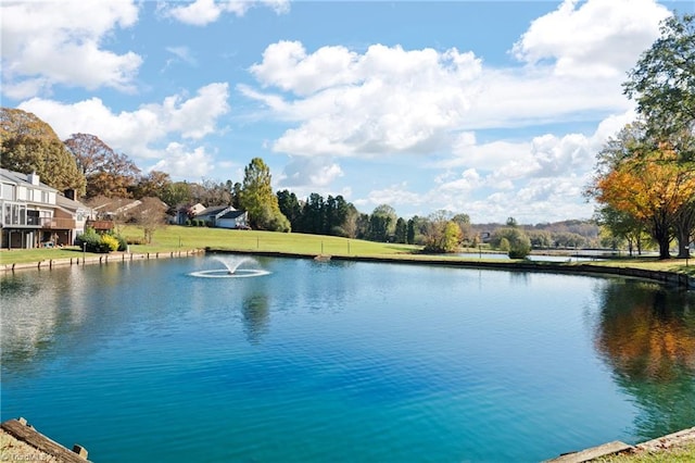 property view of water