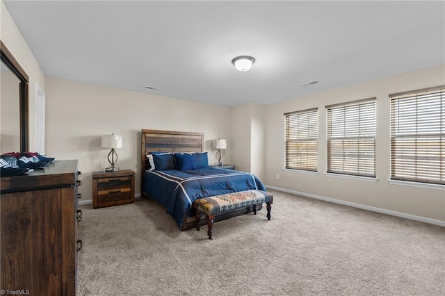 1318 Reading Ct, Burlington, NC 27217 - bedroom with carpet flooring, visible vents, and baseboards