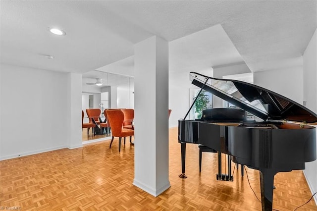 1101 N Elm St Unit 902, Greensboro, NC 27401 - living area with baseboards and recessed lighting