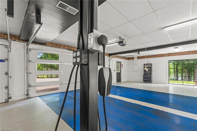 2020 La Dora Dr, High Point, NC 27265 - garage featuring a garage door opener