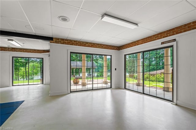 2020 La Dora Dr, High Point, NC 27265 - empty room featuring concrete floors and baseboards