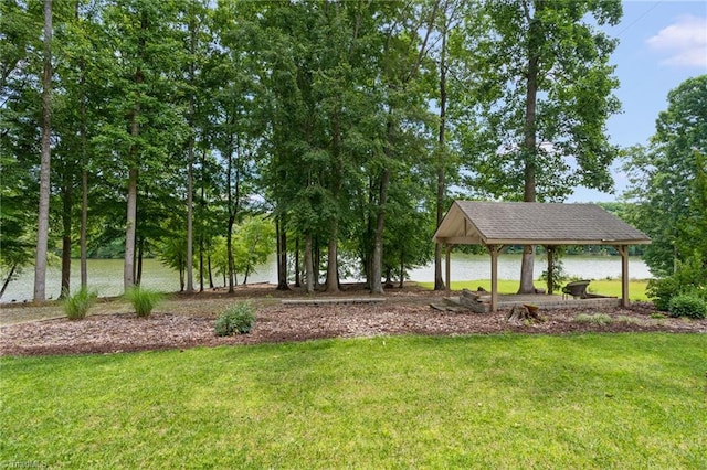 2020 La Dora Dr, High Point, NC 27265 - view of community featuring a gazebo and a yard