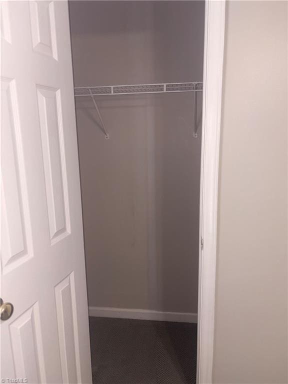 view of closet