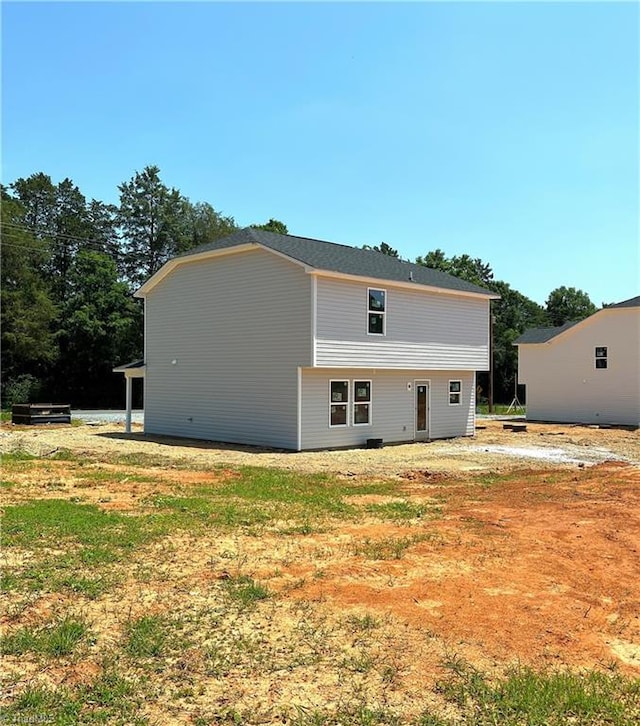 2866 Tysinger Rd, Denton, NC 27239 - view of rear view of house