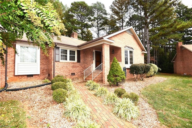 view of ranch-style house