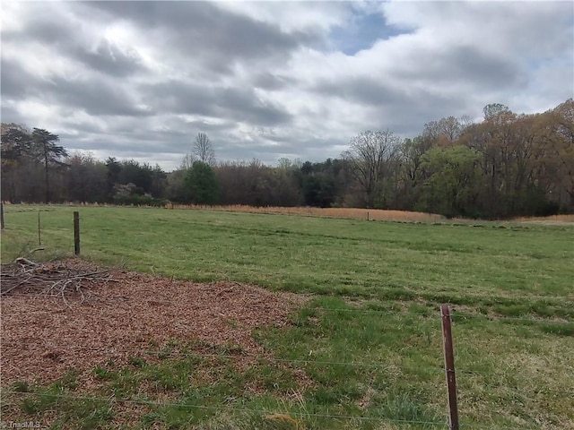 345 Anderson Rd, Eden, NC 27288 - view of yard with a forest view and a rural view