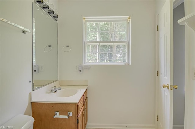 261 Williamsgate Ct, Winston-Salem, NC 27107 - bathroom with vanity and toilet