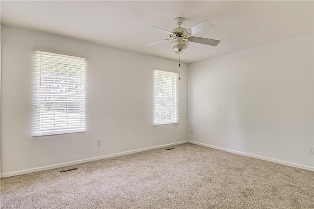 261 Williamsgate Ct, Winston-Salem, NC 27107 - carpeted empty room featuring ceiling fan and baseboards