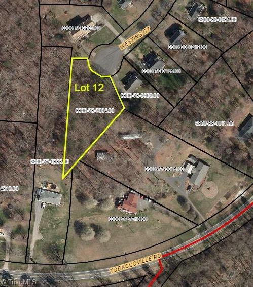 8901 Westing Ct, Rural Hall NC, 27045 land for sale