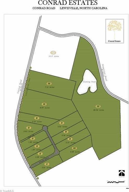 LOT4-CONRADESTATES Conrad Rd, Lewisville, NC 27023