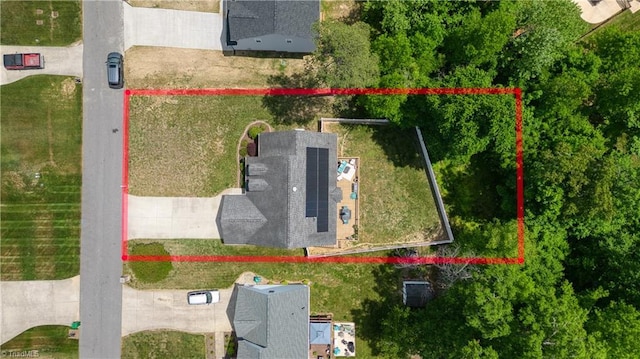 drone / aerial view