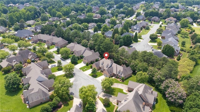 2012 Muirfield Ct, Elon, NC 27244 - aerial view of residential area