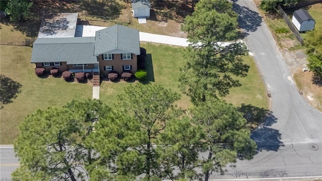 aerial view