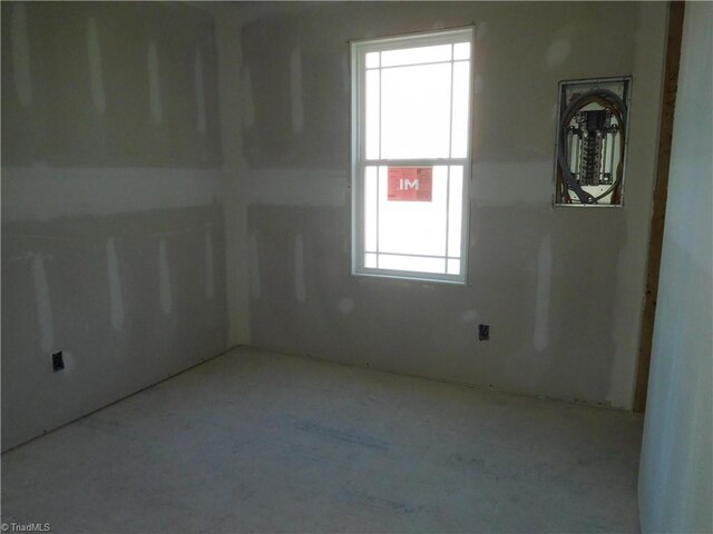 empty room featuring plenty of natural light