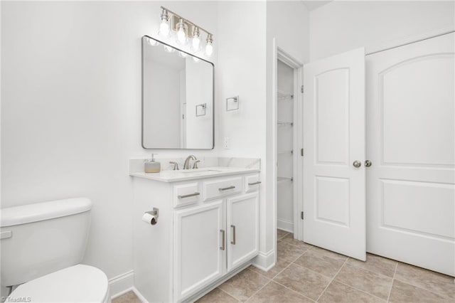 6924 Langdon Village Ct, Clemmons, NC 27012 - bathroom featuring vanity and a spacious closet