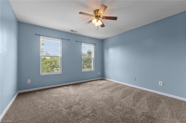 119 Tadworth Ct, Mebane, NC 27302 - empty room with carpet flooring and a ceiling fan
