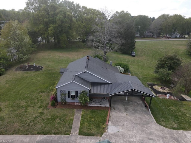 aerial view