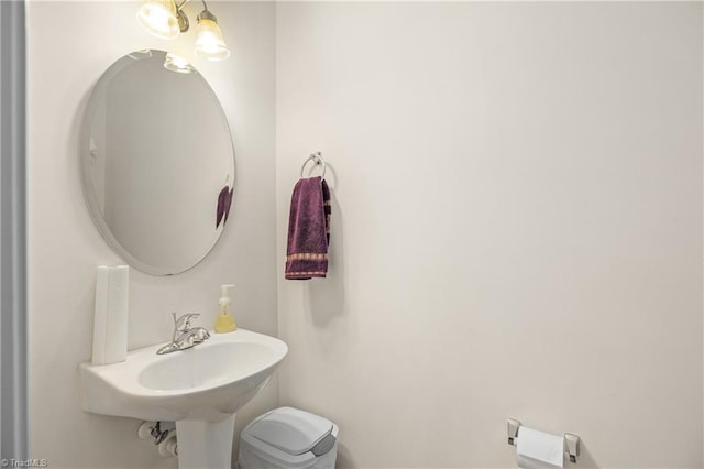 bathroom featuring toilet