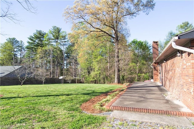 159 Evans Ln, Wilkesboro, NC 28697 - view of yard with fence