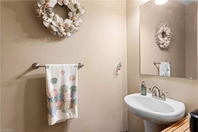 bathroom with sink