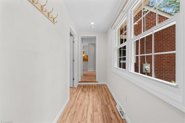 465 NC Highway 42 S, Asheboro, NC 27205 - hall with baseboards and light wood-style flooring