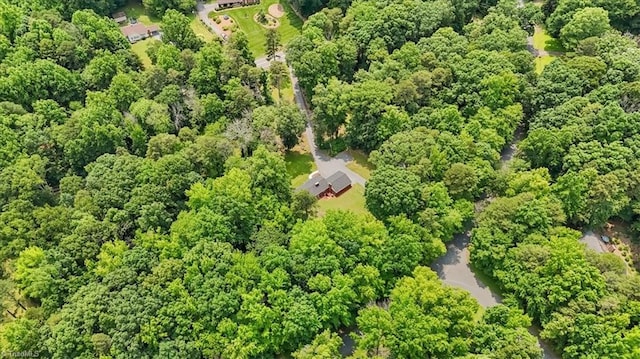 465 NC Highway 42 S, Asheboro, NC 27205 - aerial view of property's location with a heavily wooded area