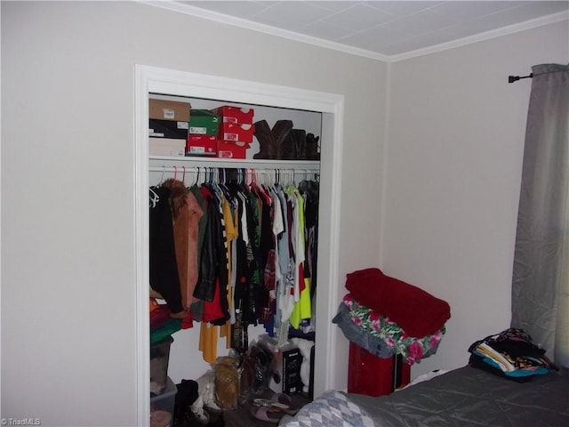 view of closet